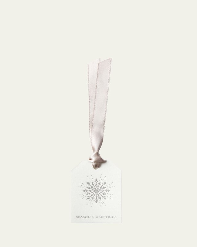 Season's Greetings Holiday Gift Tags, Set of 10
